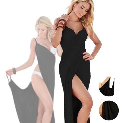 Wrap Bambou Noir Chic – Édition Limitée